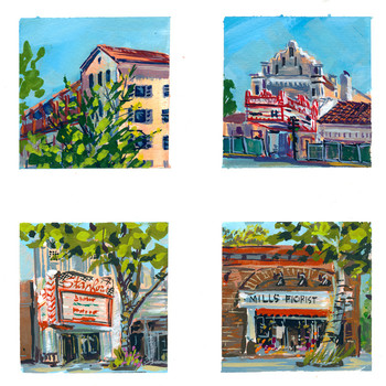 Downtown Palo Alto, University Street