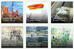 Sketchbooks in Chronological Order